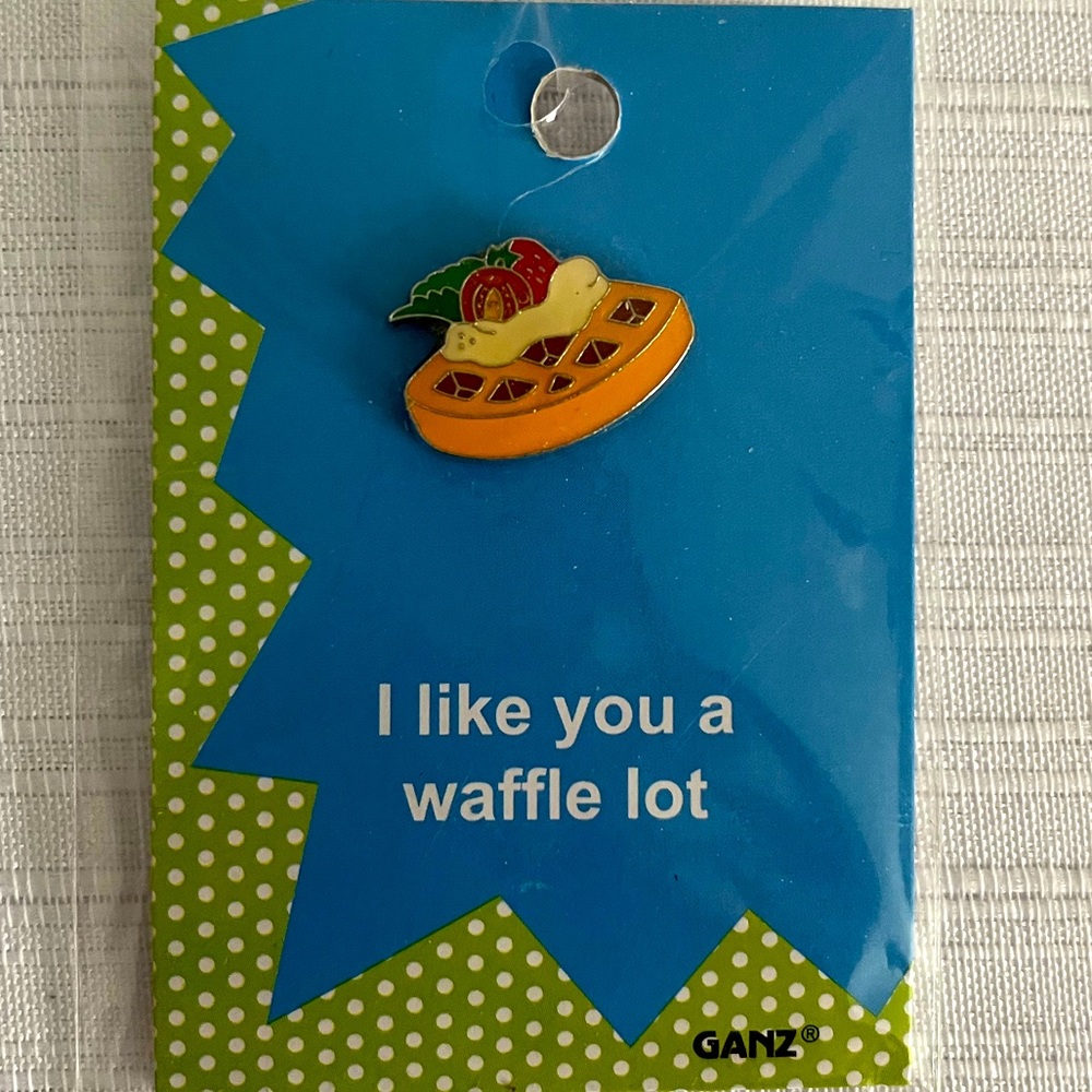 Waffle GANZ Pin